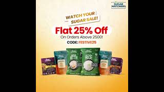 Celebrate the festive season with Sugar Watchers' exclusive sale!  #festivesale