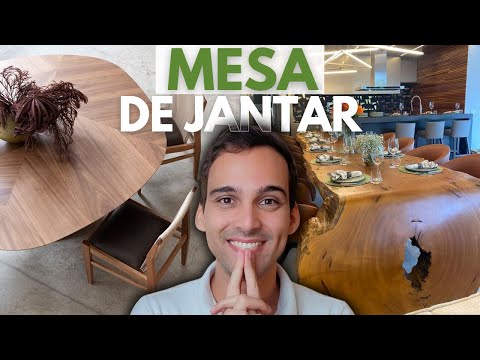 Como escolher a MESA DE JANTAR ideal para sua casa