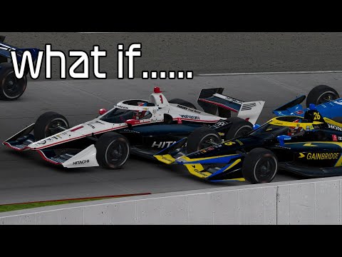 What if IndyCar raced at Martinsville?