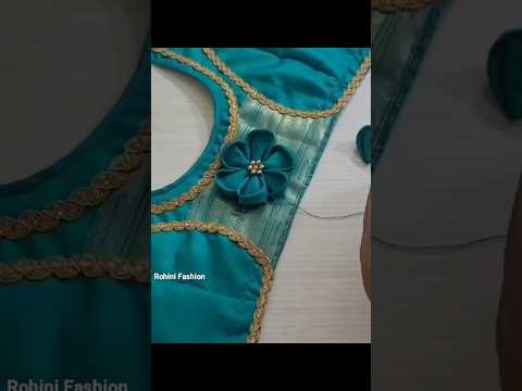 Blouse lace design cutting and stitching back neck design #shorts #shortsvideo #rohinifashion