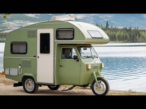 “Kevin Cyr Camper Tricycle Review: Eco-Friendly, Creative, and Compact Camping Solution”