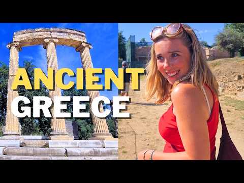 Exploring Famous Ancient Olympia In Greece For €10 🇬🇷