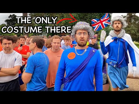 I ran parkrun as the Queen for Platinum Jubilee - Tunbridge Wells