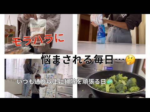 [主婦vlog]平日2days vlog🫧/無印用品で気になる物まとめ買い🤎/丁寧に掃除をする🧼