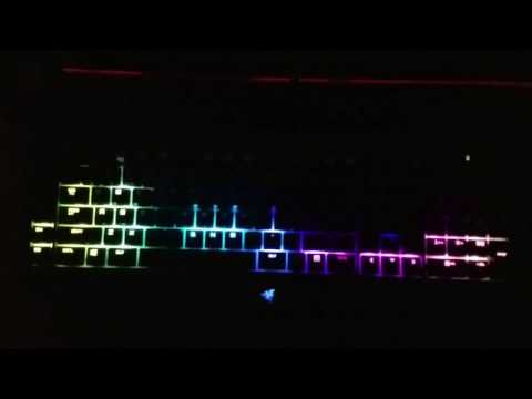 Razer Blackwidow light show | Heathens Twenty One Pilots