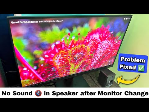 Speaker not working in PC after Monitor change | Computer me Speaker/Headphone nahi chal hai