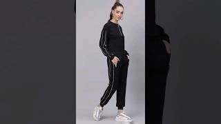 Laabha women black solid tracksuit  💚🖤 #shorts #ashortaday #Amazonboxing #amazonhaul #tracksuit