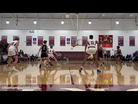 2nd quarter Northwood vs Seaforth boys basketball game - 1.9.24