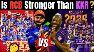 IPL 2025 - RCB vs KKR Comparison | Who will WIN Battle ? | RCB vs KKR 2025 |