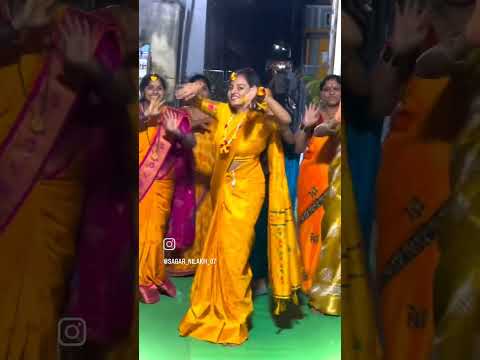 Haldi Program Dance video Marathi wedding video YouTube vicky vahane for #instagram_vickydj_wahane