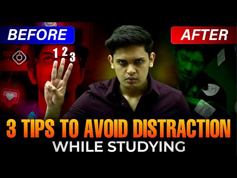 3 Tips to Avoid Distraction While Studying 🤯| Study Motivation| Prashant Kirad