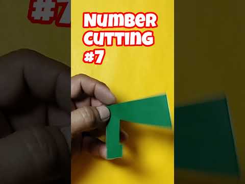 NUMBER CUTTING no.7