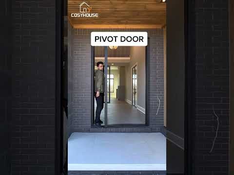 modern pivot door