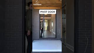 modern pivot door