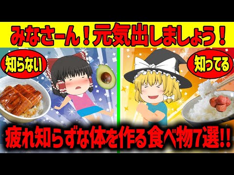 【ゆっくり解説】疲れ知らずな体を作ろう!!