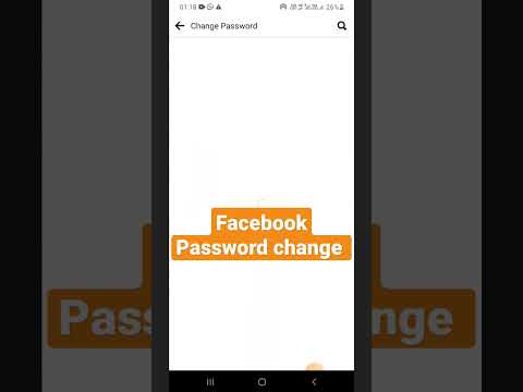 how to change facebook id password | facebook ka password kaise change kre | facebook password renew