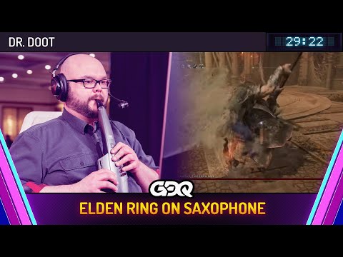 Elden Ring on Saxophone by Dr. Doot in 29:22 - Awesome Games Done Quick 2025