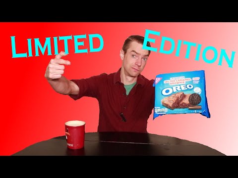 Trying the Limited Edition Salted Caramel Brownie OREOs!