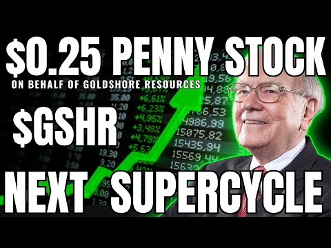 This Penny Stock To Watch Now - Don't Miss Out! - Goldshore Resources #pennystocks #gshr