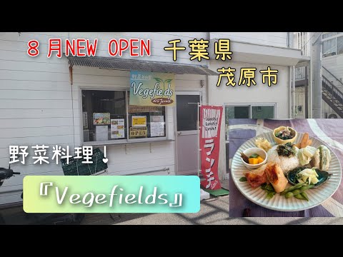 千葉県茂原市に８月に新しくOPENした！野菜料理『Vegefields』(ベジフィールズ)さんにランチ行って来ました。2023年から変更点あり概要欄をチェック。#ベジタリアン#ヴィーガン　　