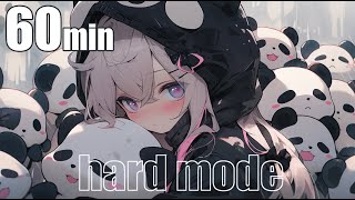 【フリーBGM】hard mode 1時間耐久【 リラックス / かっこいい / 睡眠用 / 配信BGM】