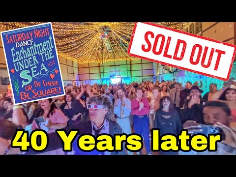 Sold out Enchantment Under the Sea Dance from Back to the Future original Movie Location 2024