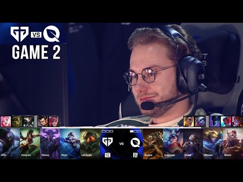 Gen.G vs ⁠FlyQuest, Game 2 | World Championship 2024 Quarterfinals | GEN vs FLY G2