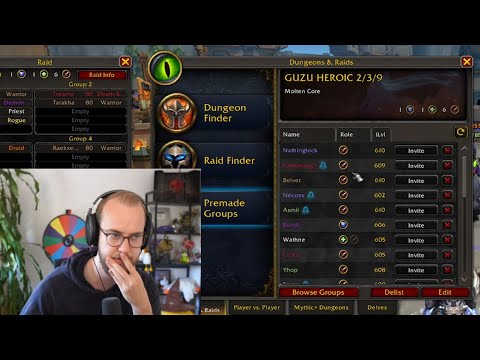 Guzu Raids Heroic Nerub'ar Palace With Twitch Chat