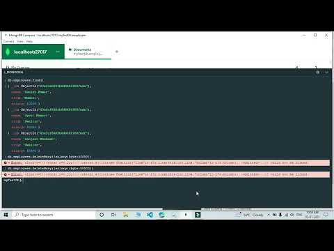 #13 Delete All document from Mongo DB database | Delete multiple documents in MongoDB | Hindi