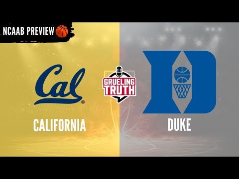 College Basketball Preview Show: California vs Duke, preview and prediction!