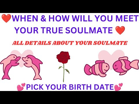 💕 WHEN & HOW WILL YOU MEET YOUR TRUE SOULMATE 💕 AAPKE SOULMATE SE AAP KAB & KAISE MILOGE 💖👰🤵💖🌹