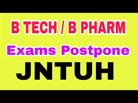 jntuh All Exams postponed |  Mid Exams Scheduled up to 30-01-2022