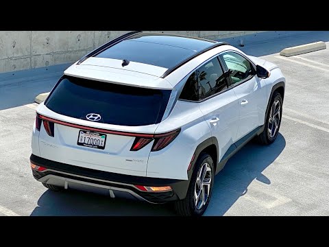 Hyundai Tucson Hybrid Engine & Exhaust Sound ASMR