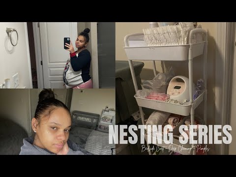 NESTING SERIES: Pt. 3 - Bedside Cart + Deep Cleaning + Trying To Get Rid Of Pimples