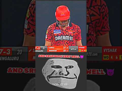 30Th Match Ipl 2024 || Rcb Vs Srh || Ipl Highlights ||#ipl2024 #rcbvssrh #cricket #shorts