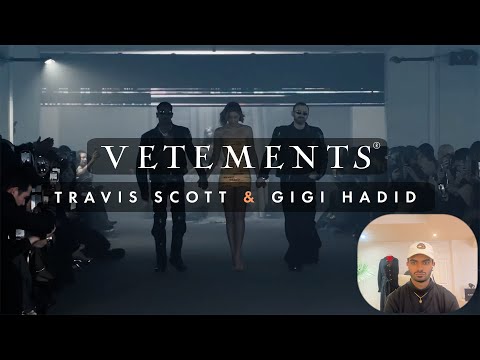 Reaction to VETEMENTS SS25 Show 👀 | Travis Scott & Gigi Hadid Steal the Spotlight!