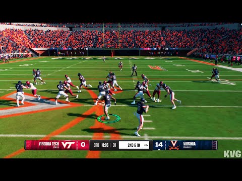 EA SPORTS College Football 25 - Virginia Tech Hokies vs Virginia Cavaliers - Gameplay (UHD) [4K]