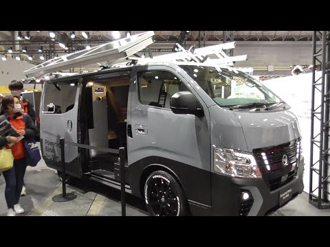 NISSAN NV350 CARAVAN CUSTOM "Powered Base for PRO" CONCEPT 2023 Osaka Auto Messe in Japan