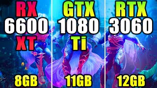 RX 6600 XT vs GTX 1080 Ti vs RTX 3060 - How Much Performance Difference in 2023?