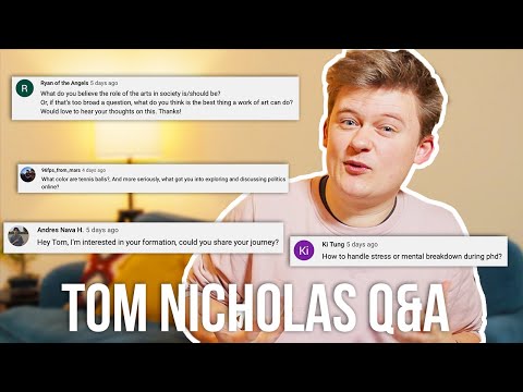 30,000 Subs Q&A | Semio-capitalism, Baudrillard, Postmodernism, Politics and PhD | Tom Nicholas