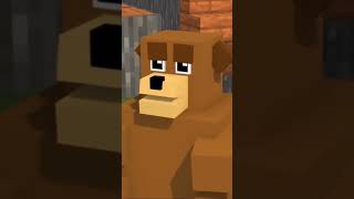 Watch to the end😳😳😱😱 #crazy #minecraft #watchtotheend #bear #villager