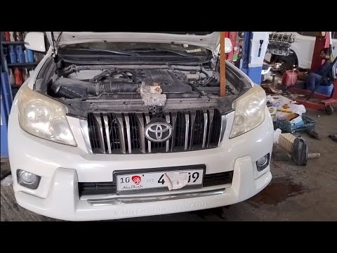 land cruiser prado starter motor replacement