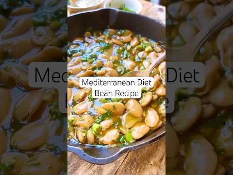 Mediterranean Butter Beans Recipe (Vegan Bean Recipe!) #shorts