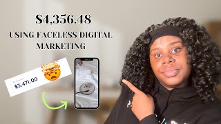 FACELESS DIGITAL MARKETING| HOW TO MAKE FACELESS CONTENT TO MAKE $4K/MO