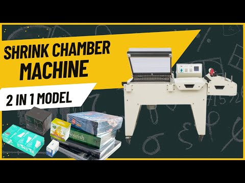 L Sealer with shrink chamber #shrinkwrappingmachine #shrinkwrap