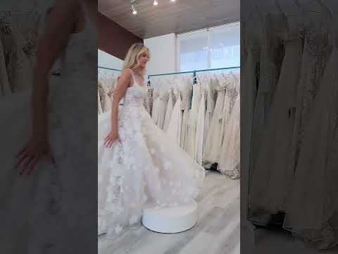 Flowy Lace A-line Wedding Dresses - First or Second?