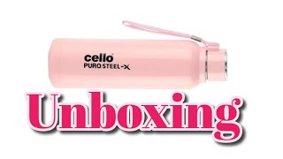 cello bottle unboxing