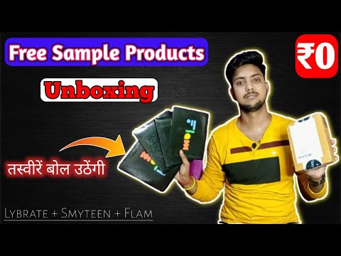 🔥 Homingos Video Card, Smytten, Lybrate || All Free Sample Products Unboxing || Flam Card Unboxing