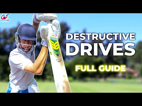 DRIVE Like a Pro - Full Cricket Drive Technique Breakdown + Drills