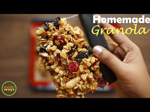 The Best Homemade Granola (Healthy & Easy!) | Quick Recipes for a Balanced Lifestyle